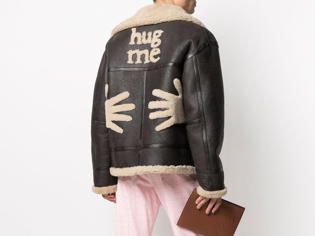 moschino hug me jacket