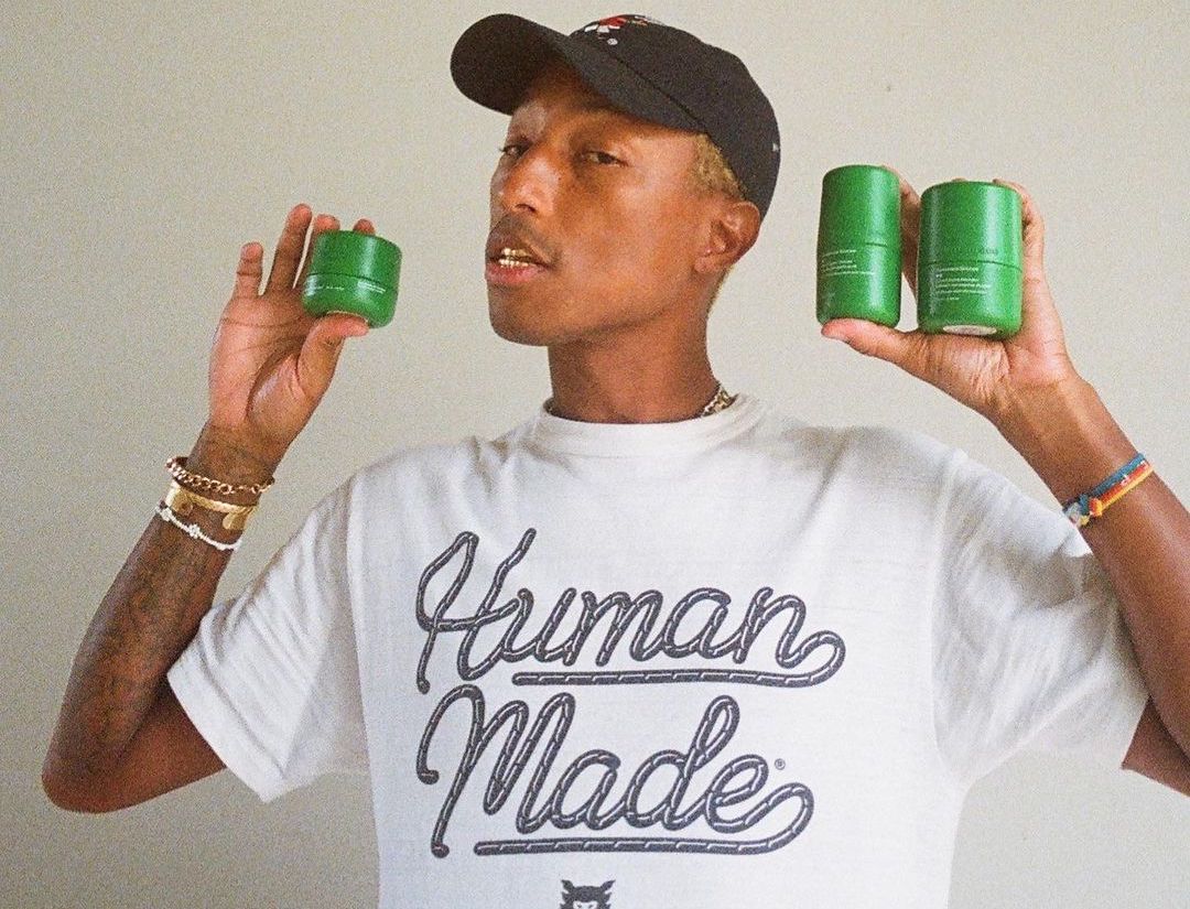 Ageless icon Pharrell is launching his own skincare line