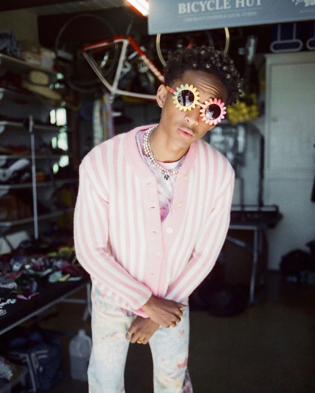 Jaden Smith shows us how to wear the tie-dye trend