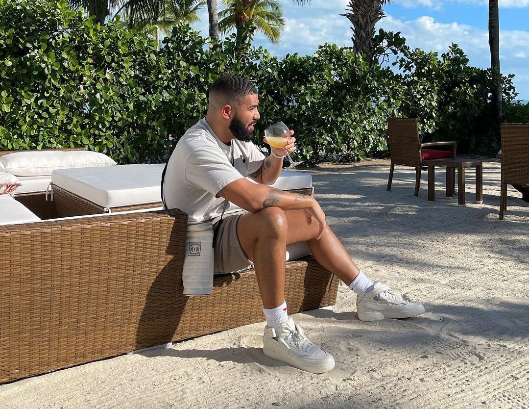 SPOTTED: Drake Dons Nike x Comme Des Garçons & Chanel