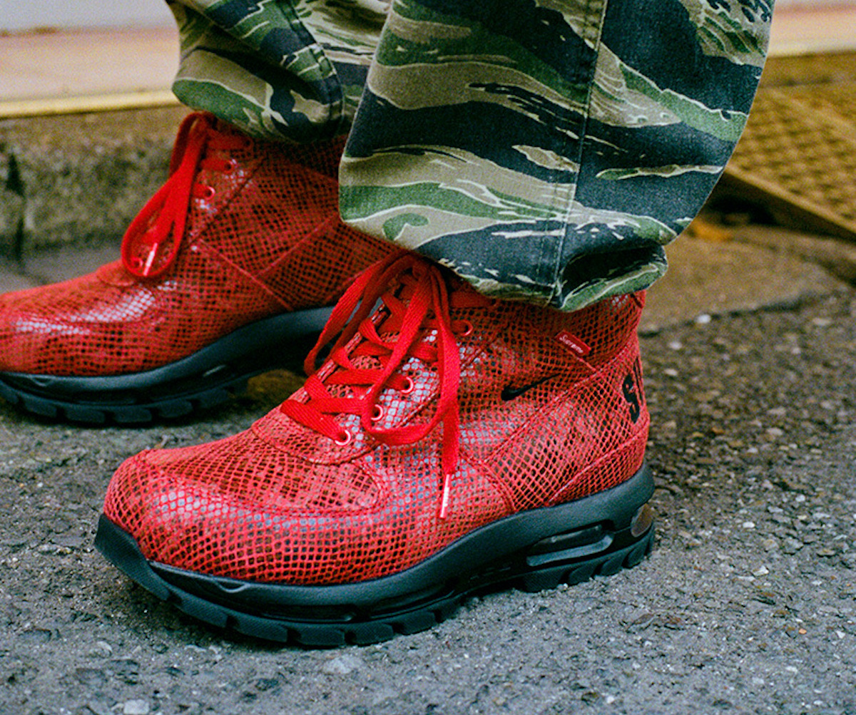 Supreme Team up with Nike for New Goadome Footwear Release