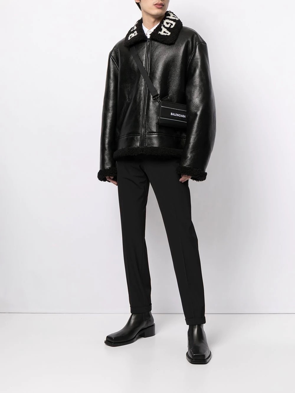 Balenciaga cocoon cheap zip up jacket