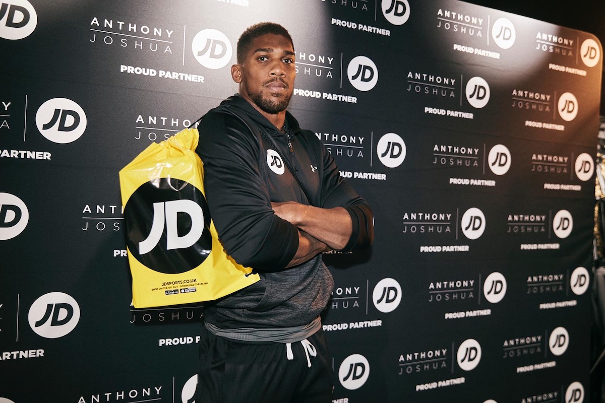 Anthony joshua store sale