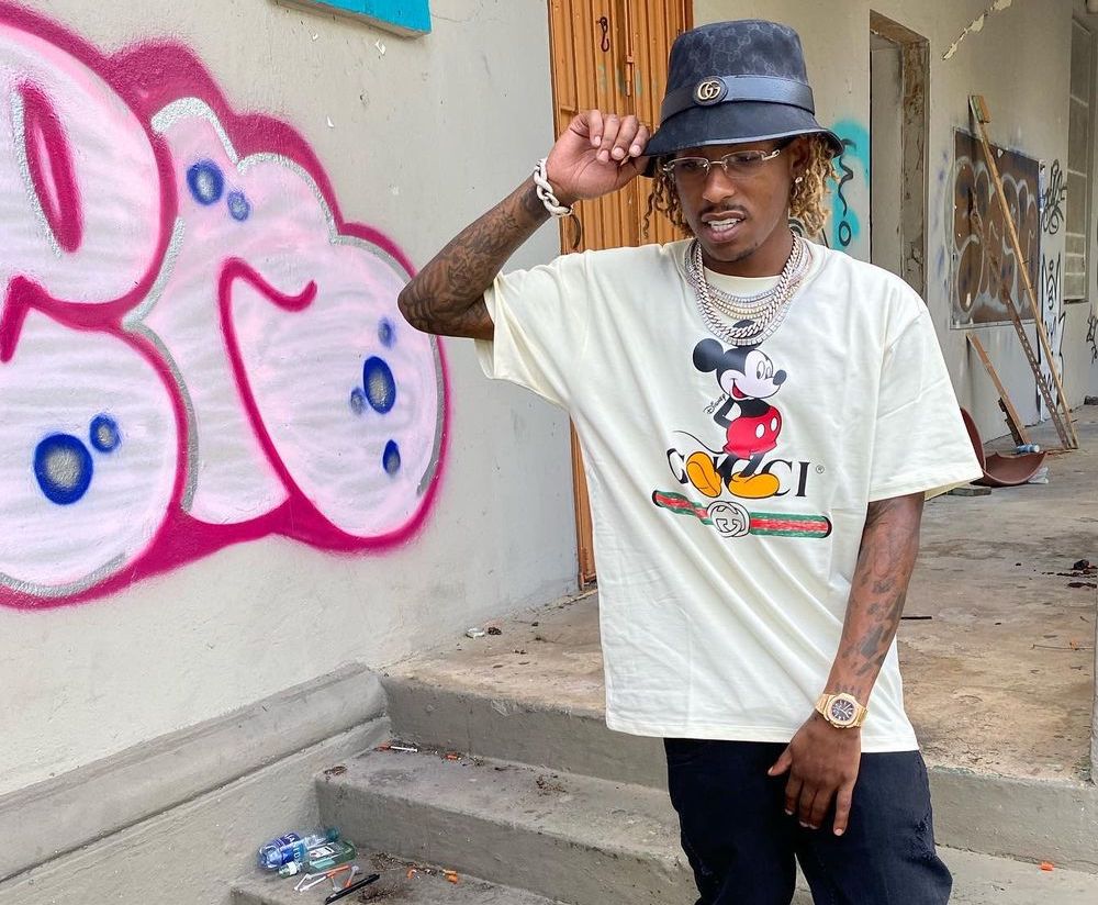 SPOTTED: Rich The Kid in Disney x Gucci Collaboration