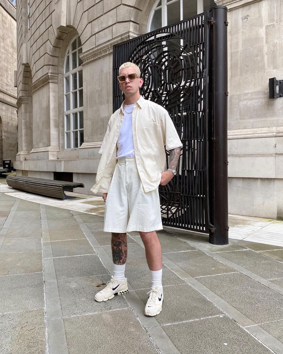 Playboi Carti: Light Blue Jacket And Black Rubber Ankle Boots - Iconic  Celebrity Outfits