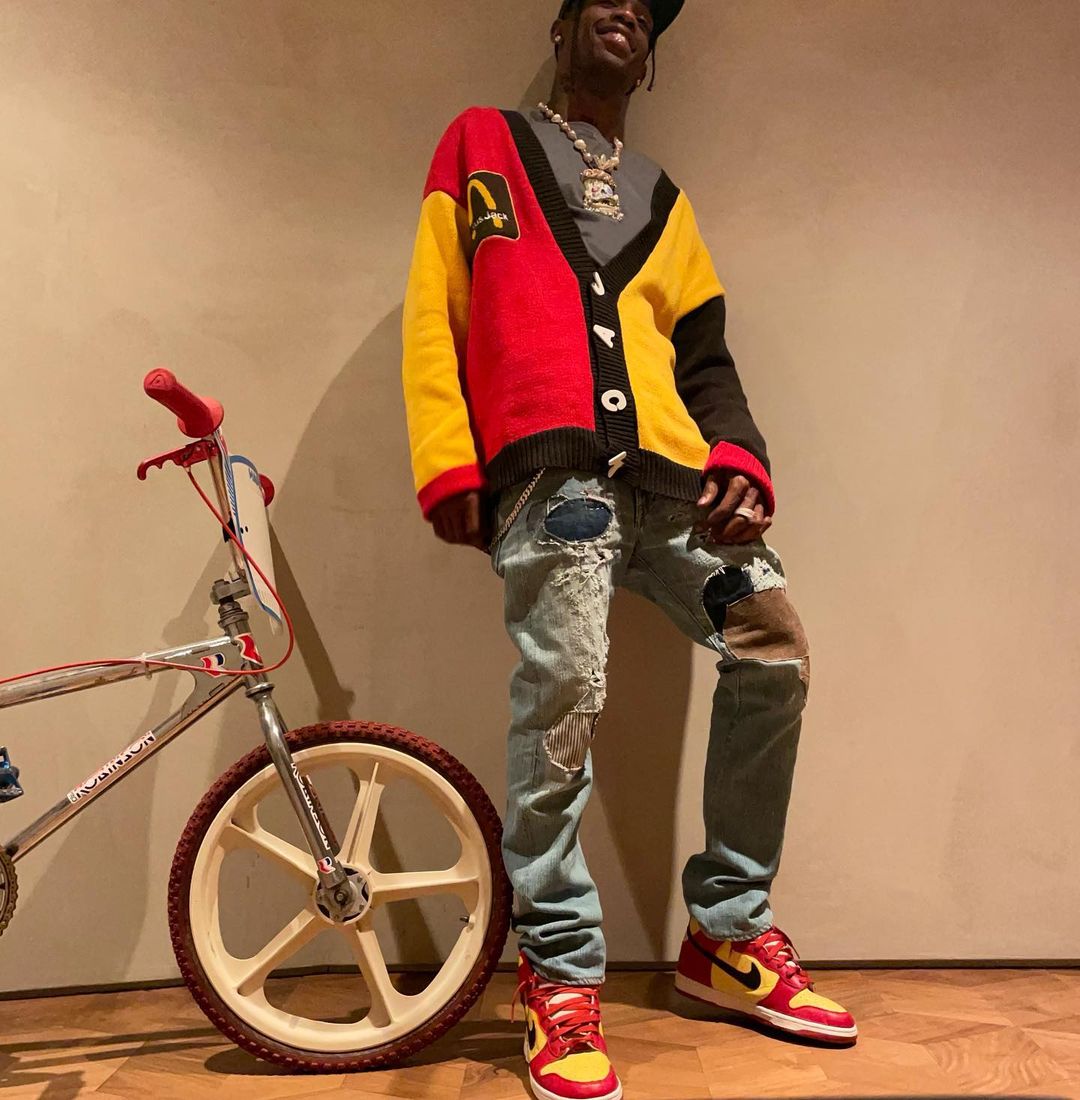 SPOTTED: Travis Scott in Cactus Jacket McDonalds Merch – PAUSE