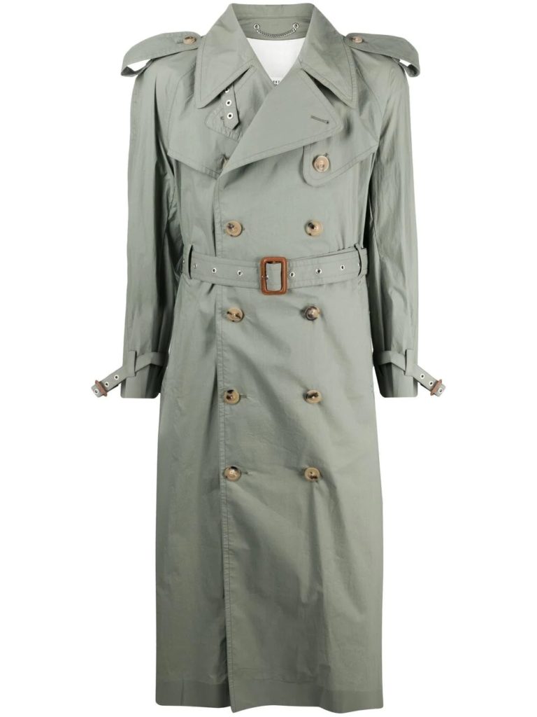 PAUSE or Skip: Maison Margiela Double-Breasted Trench Coat – PAUSE ...