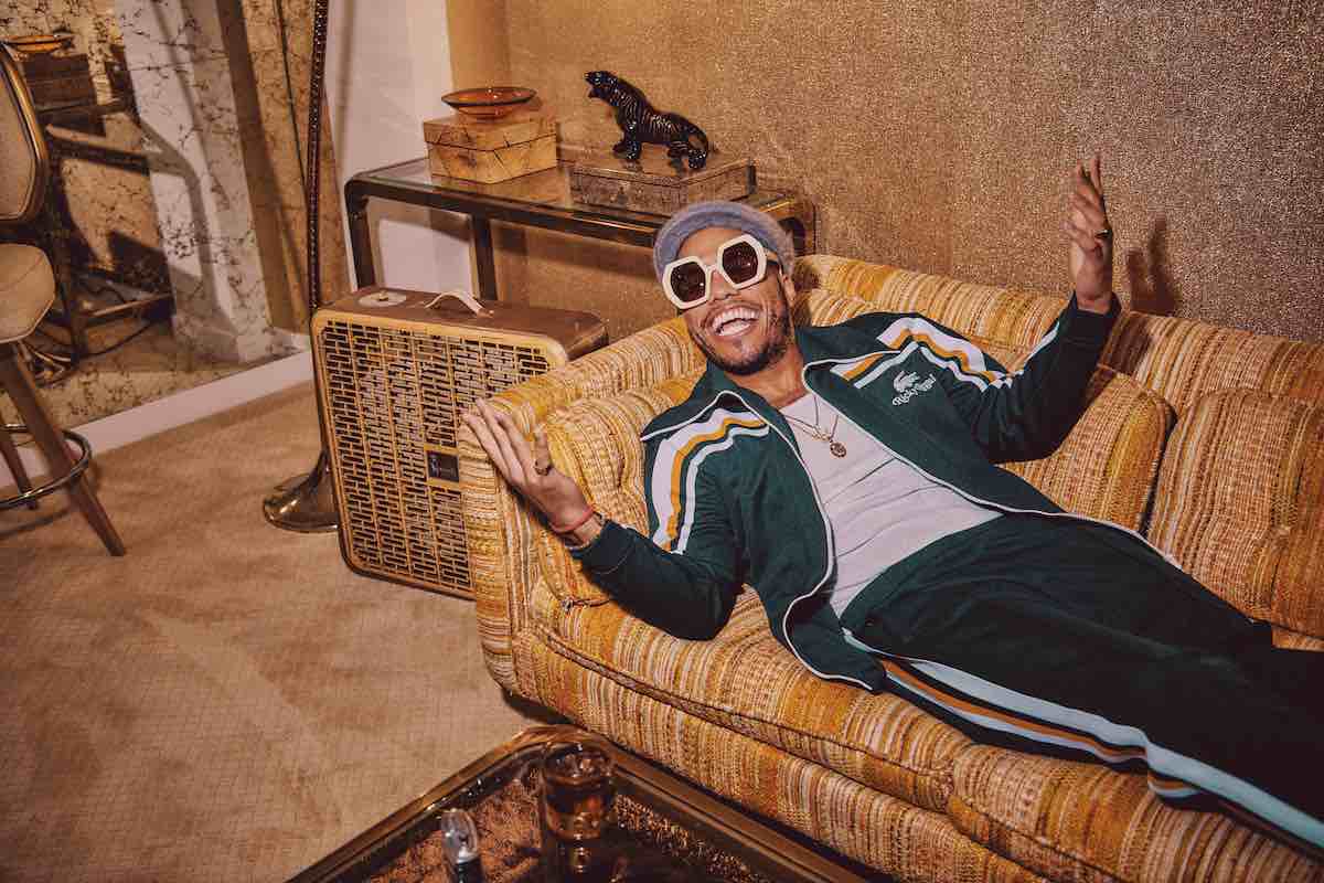 Bruno Mars Unveils Lifestyle Collection Debut with Lacoste X Ricky