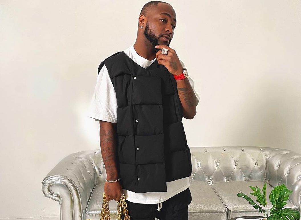 SPOTTED: Davido Dons Clean Bottega Veneta Look