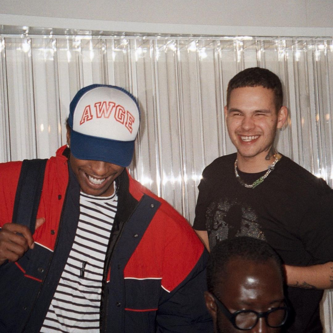 SPOTTED: Slowthai, A$AP Rocky and Friends Hang Out