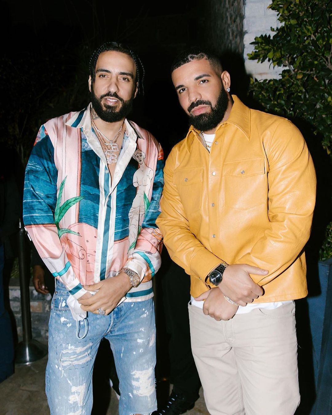 SPOTTED French Montana Drake in S fr Audemars Piguet by ALYX