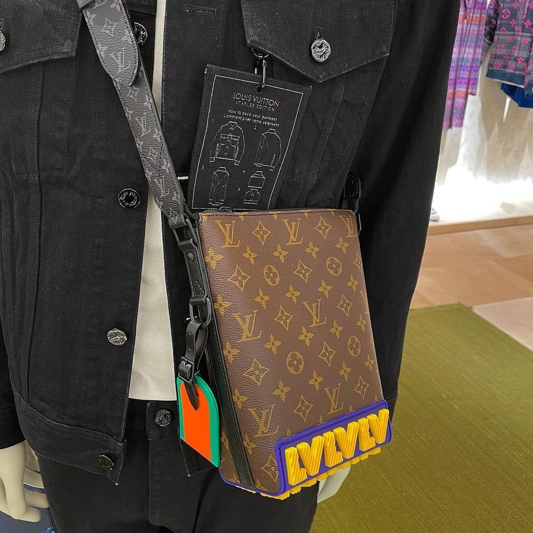 Louis Vuitton's SS21′ 'LV Rubber' Pieces begin to Release In-Store