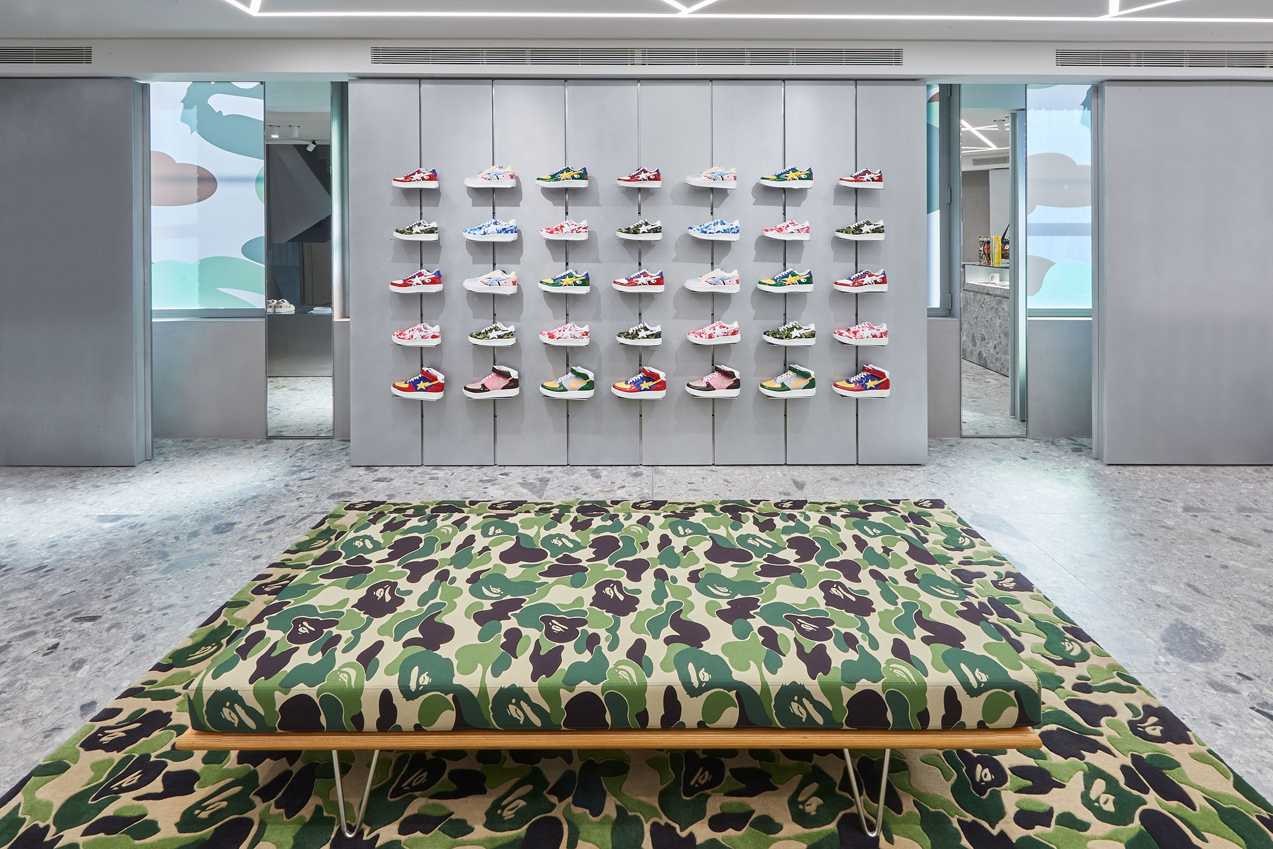 A Bathing Ape London Store Preview  A bathing ape, Bape store, Store  interior