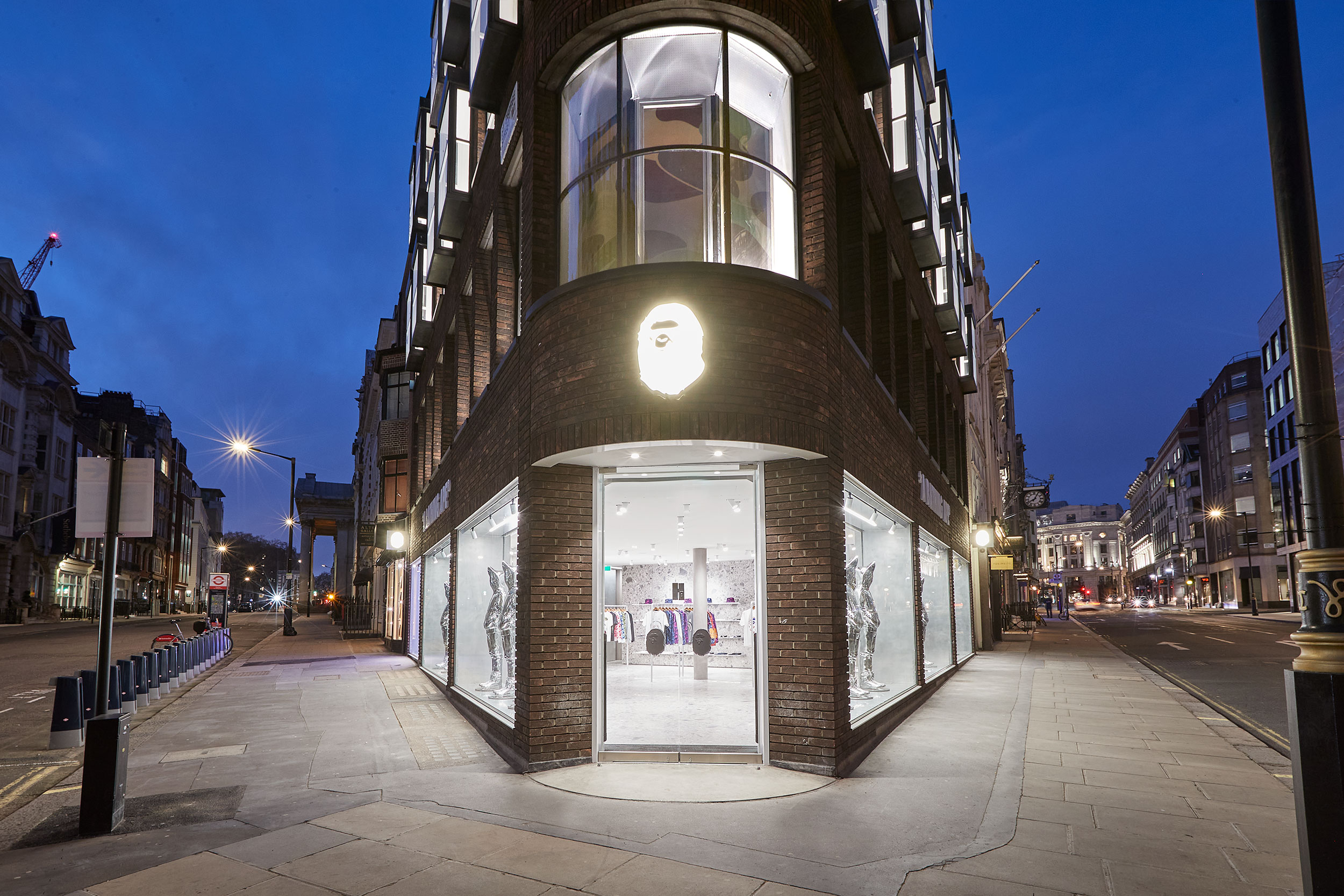 A BATHING APE®️ Open World's Largest Flagship Store at Conduit Street in  London