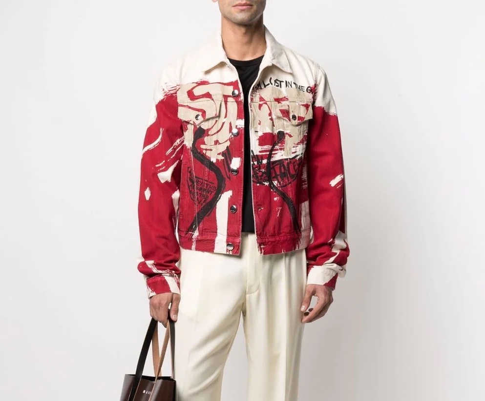 PAUSE or Skip: Marni Paint-Effect Denim Jacket – PAUSE Online | Men's ...