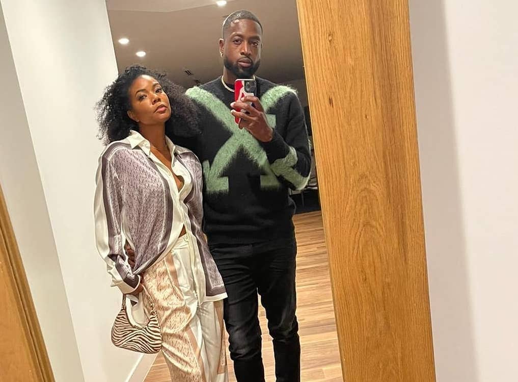 SPOTTED: Dwyane Wade & Gabrielle Union in Off-White & Li-Ning