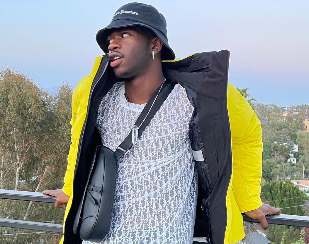SPOTTED: Lil Nas X celebrates #1 Chart Placement in Dior Men