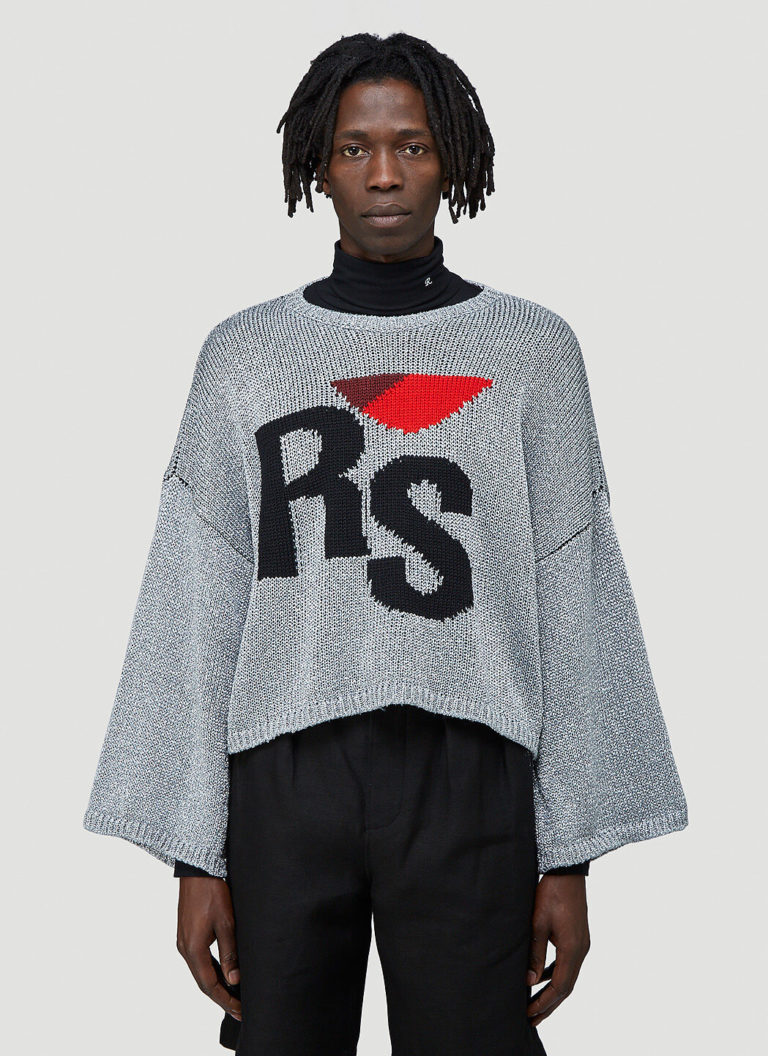 PAUSE or Skip: Raf Simons ‘RS’ Grey Sweater – PAUSE Online | Men's