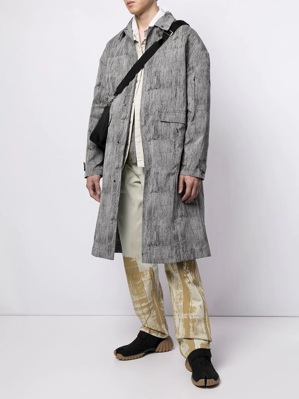 A cold hotsell wall trench coat