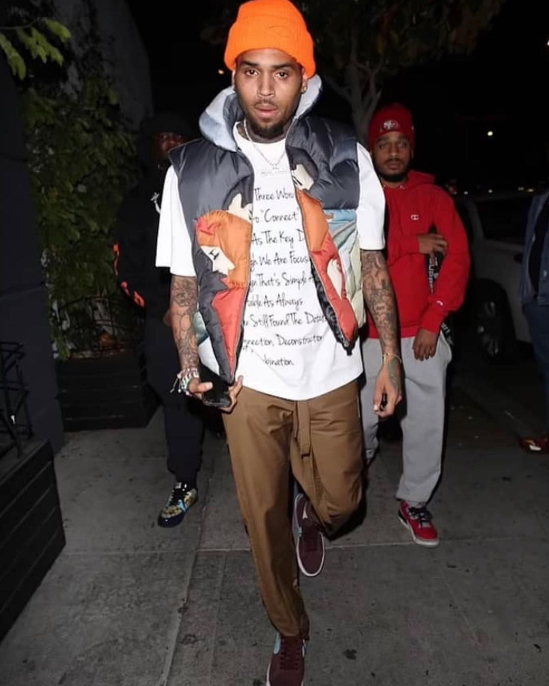 chris brown wall to wall vest