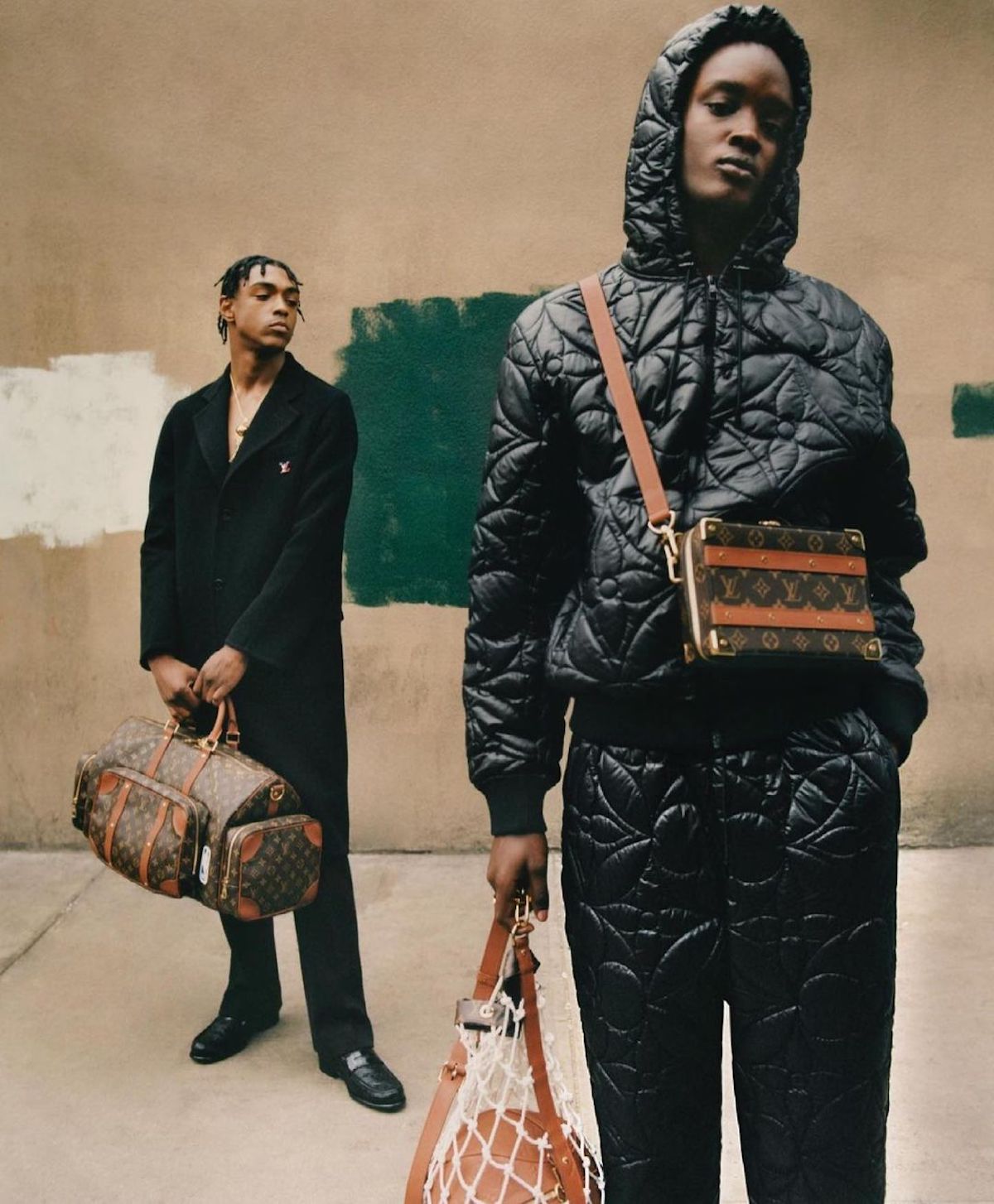 Louis Vuitton Debuts New Monogram Eclipse Print at Men's Fall 2016