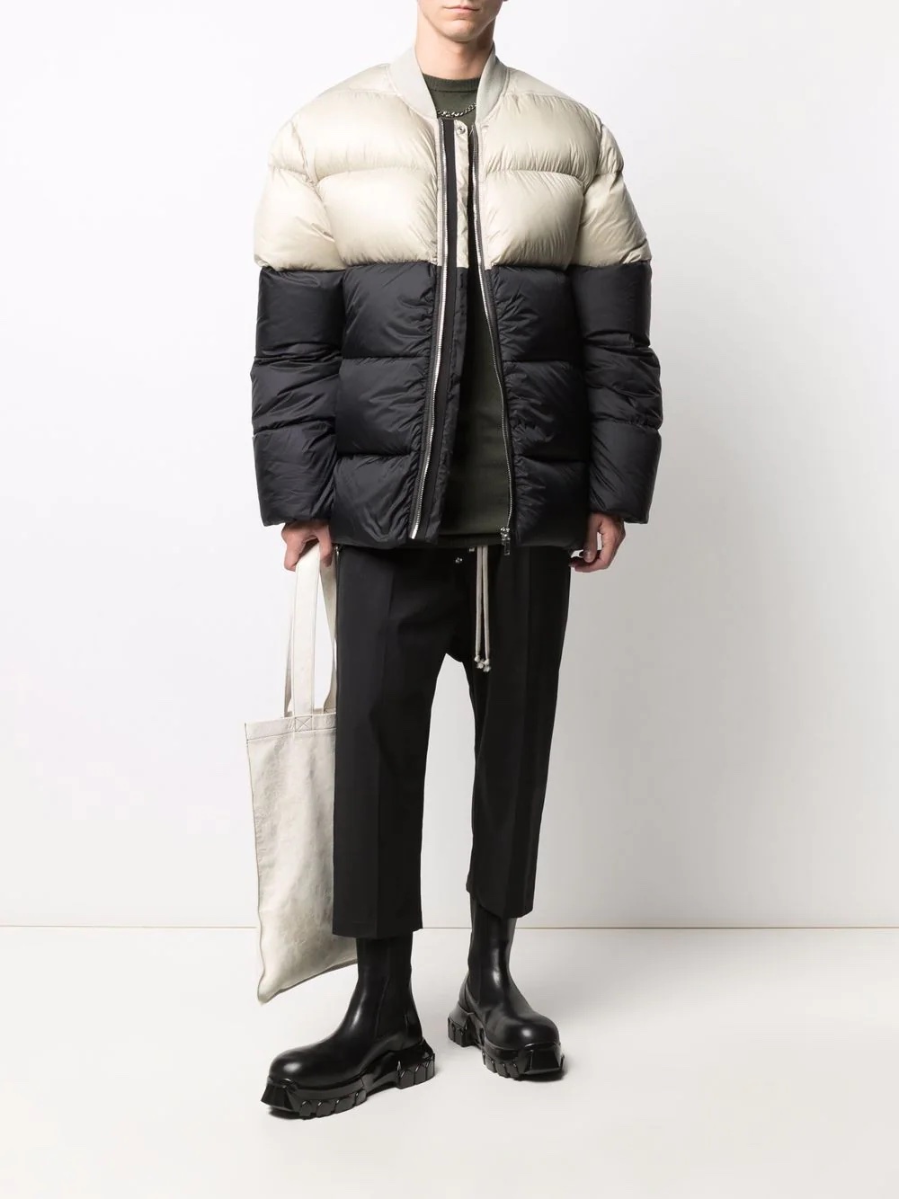 PAUSE or Skip: Rick Owens Two-Tone Padded Jacket – PAUSE Online | Men's ...