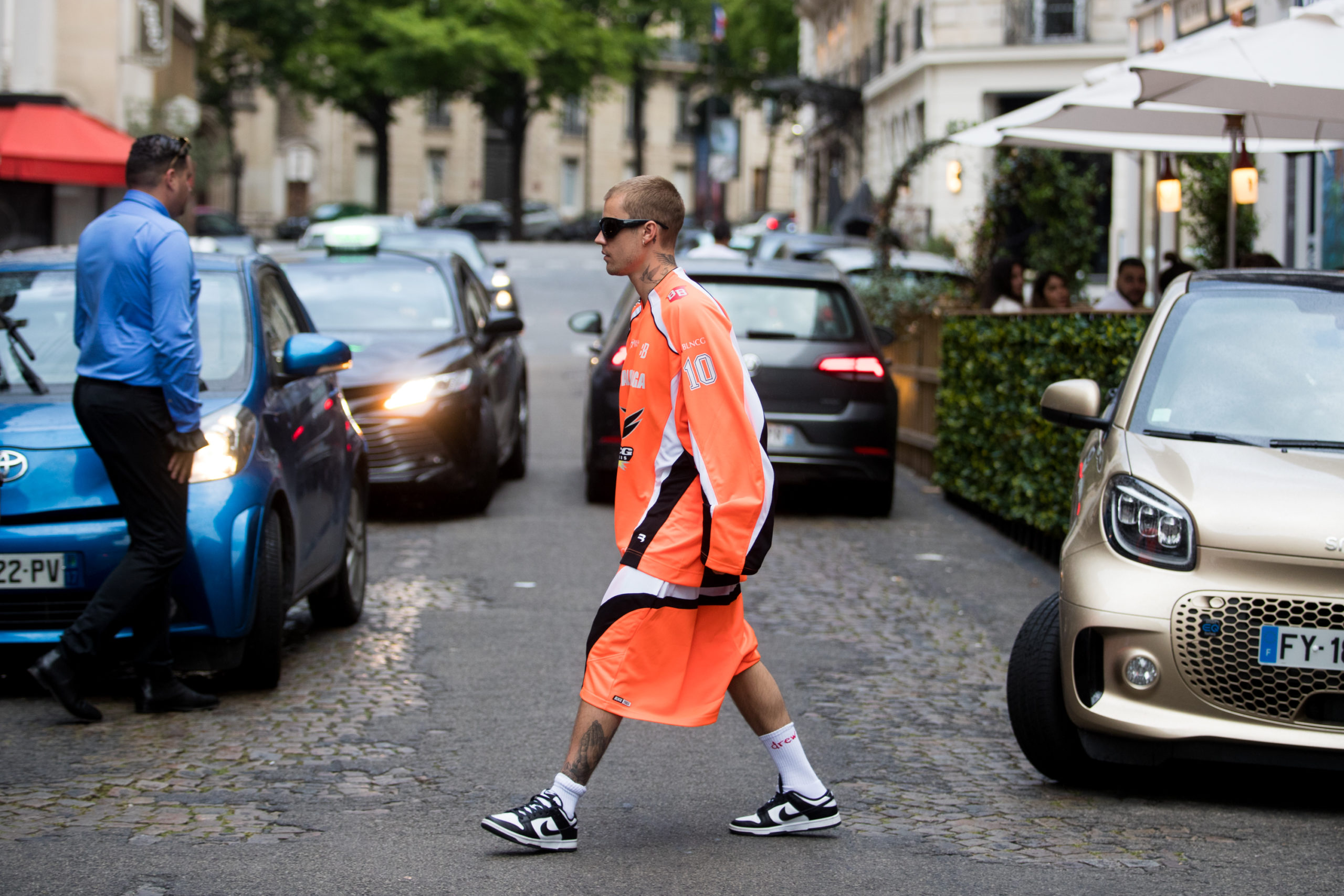 SPOTTED: Justin Bieber in Balenciaga with Hailey Bieber in Paris