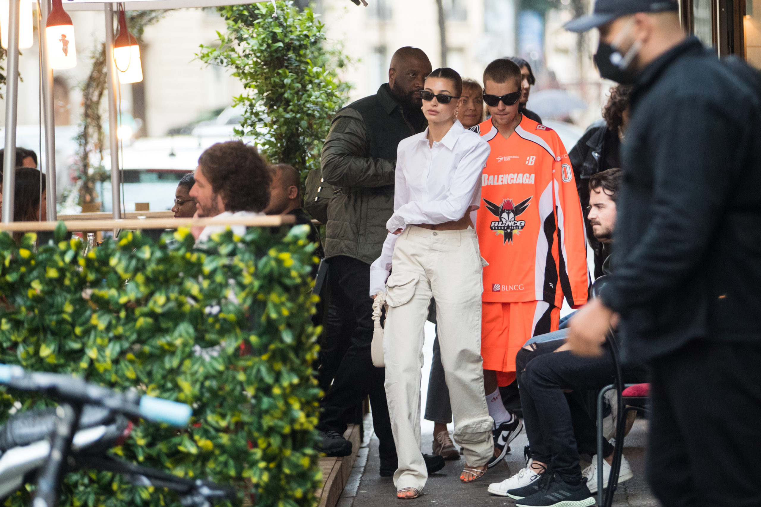 SPOTTED: Hailey Bieber Steps out in Bottega Veneta & Maison Margiela –  PAUSE Online
