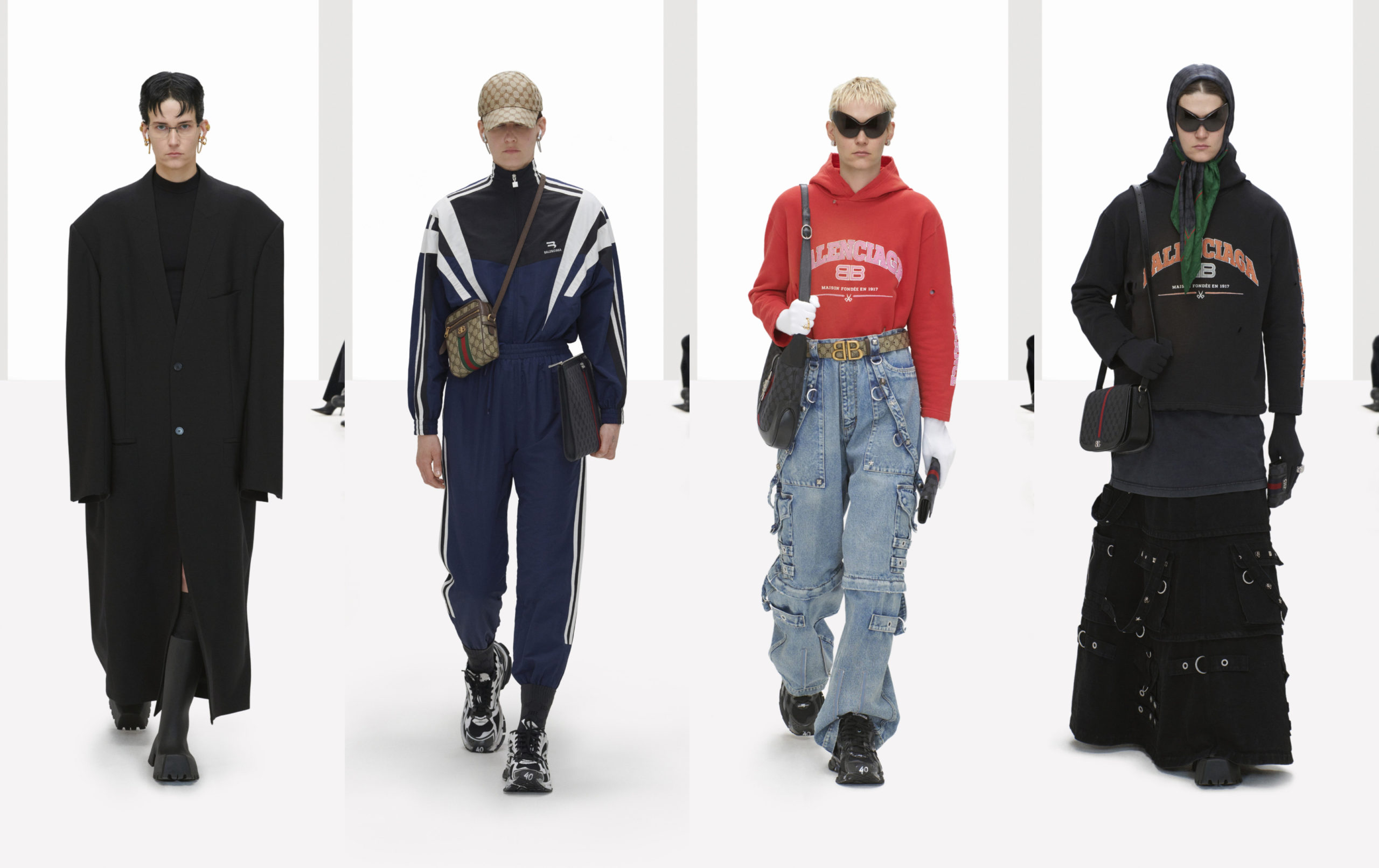 Balenciaga creates a deep fake Spring 2022 Collection
