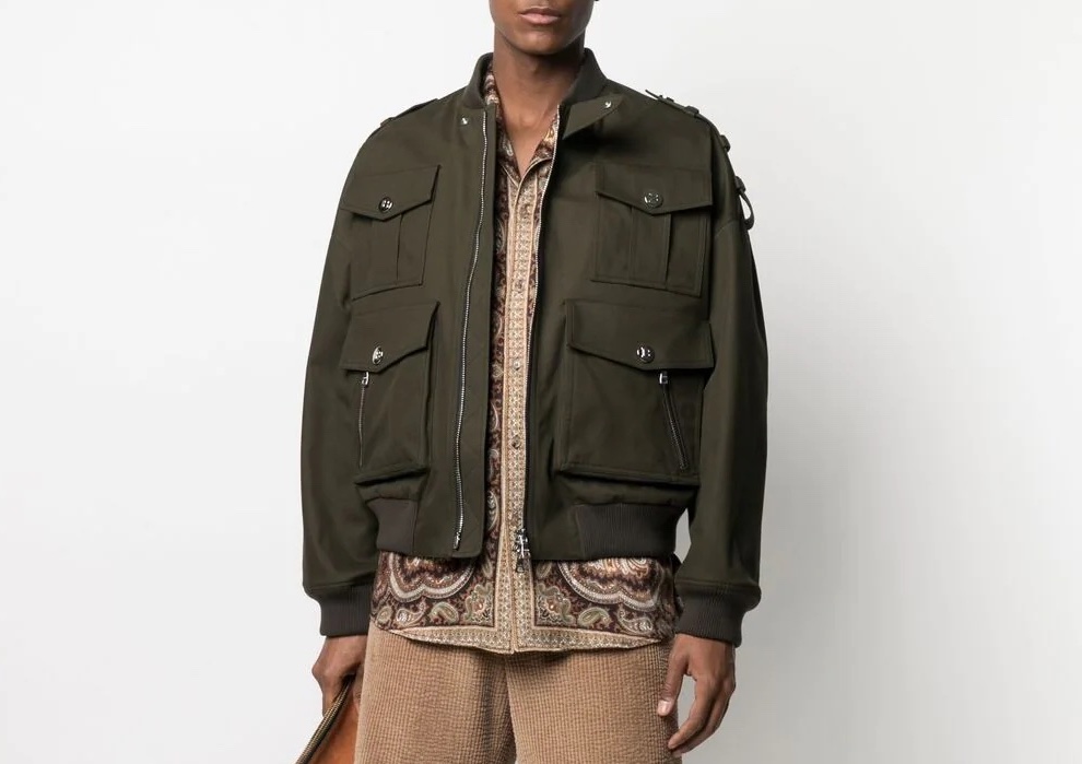 PAUSE or Skip: Balmain Utility Bomber Jacket