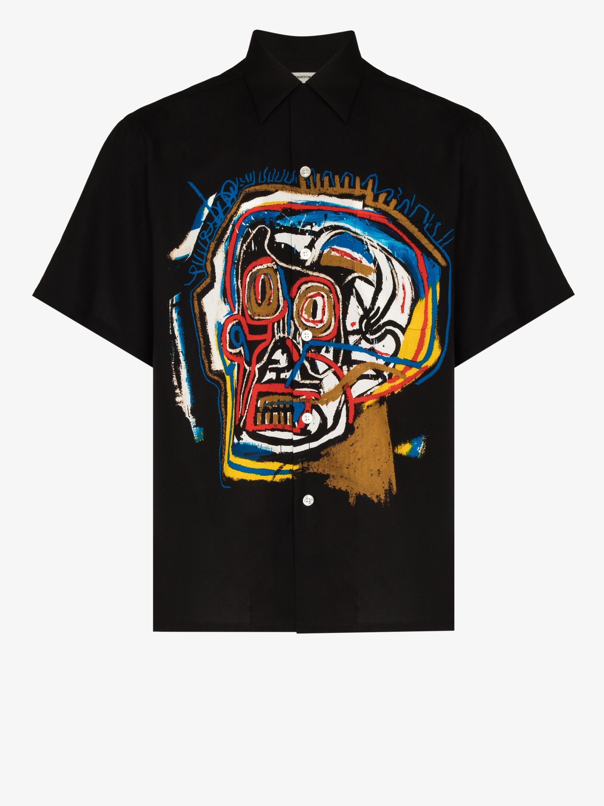 Basquiat Skull T-Shirt, Black – ROME PAYS OFF