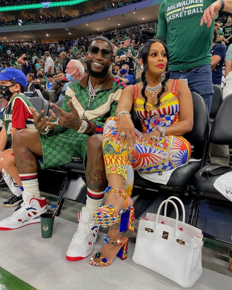 SPOTTED: Gucci Mane Attends Basketball Game in Green Gucci Getup ...