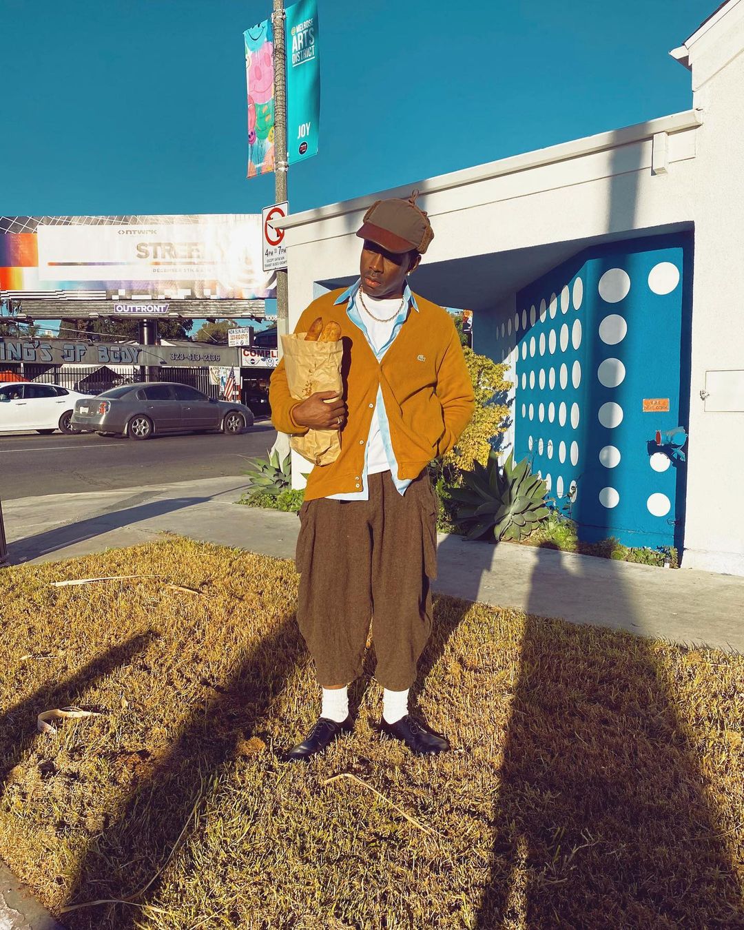 SPOTTED: Tyler, The Creator Continues to Perfect his Grandad