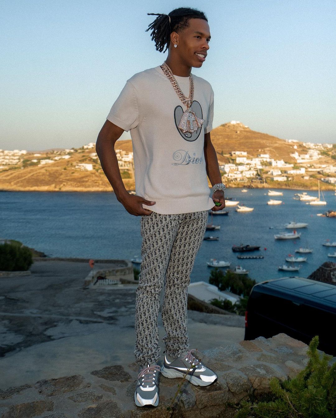 SPOTTED: Lil Baby Rocks Head-To-Toe Dior in Mykonos – PAUSE Online