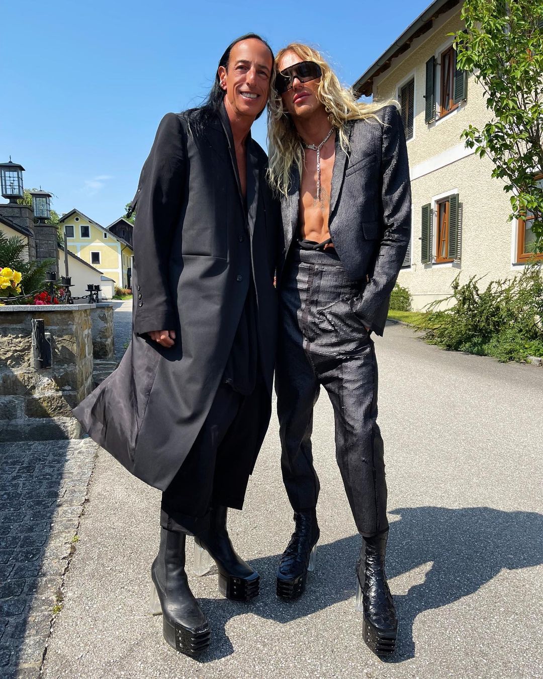 SPOTTED: Rick Owens and Tyrone Dylan attend wedding in Expectedly ...