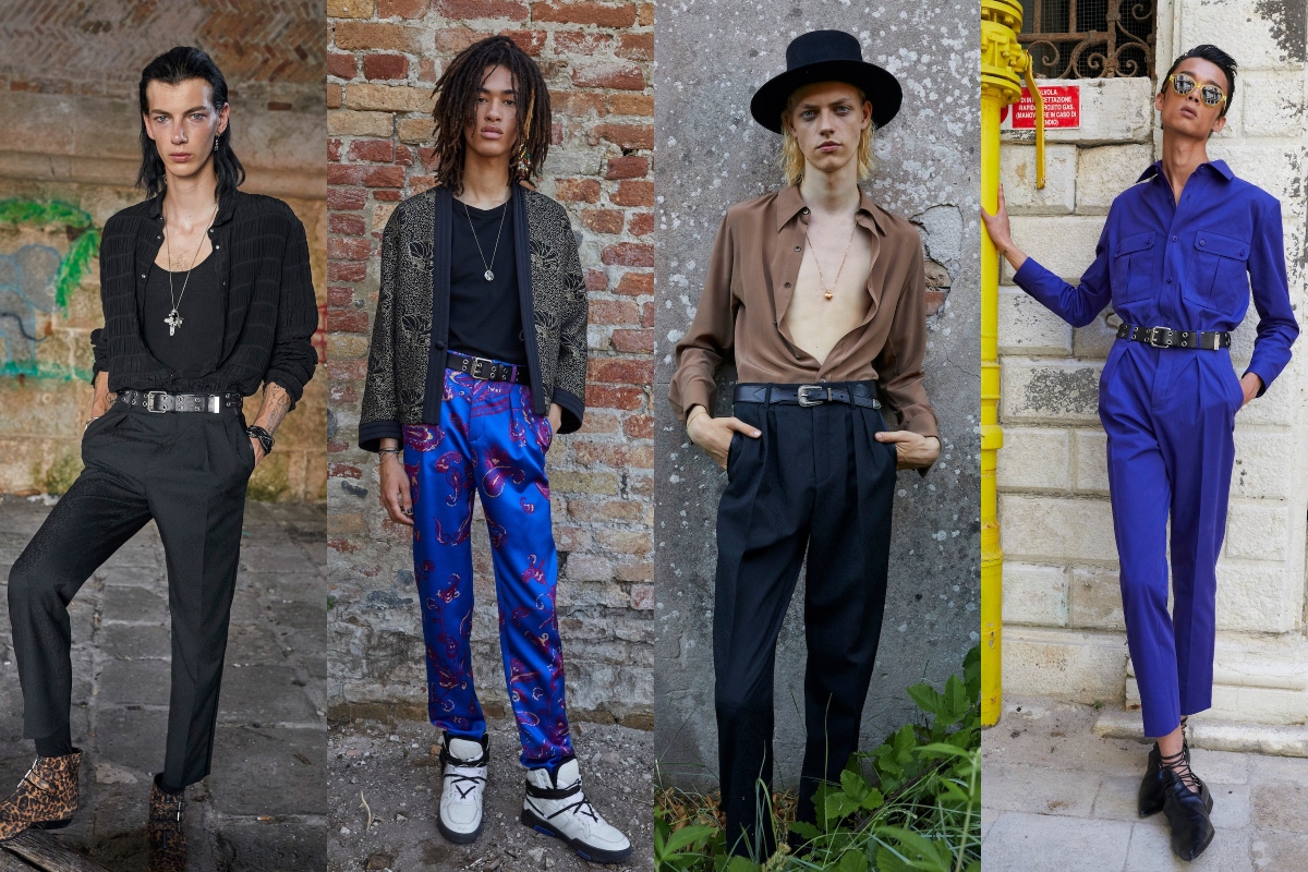 Saint Laurent Menswear Spring/Summer 2022 Collection
