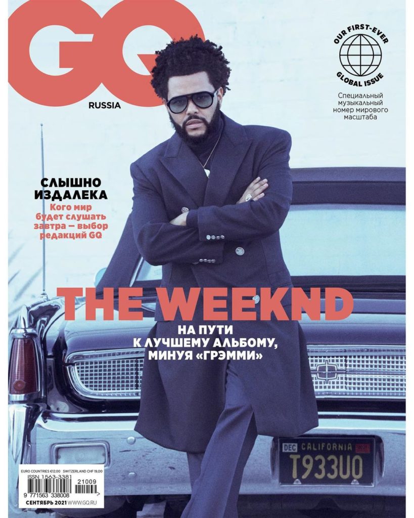 SPOTTED: GQ Launches its First-Ever Global Issue with The Weeknd ...