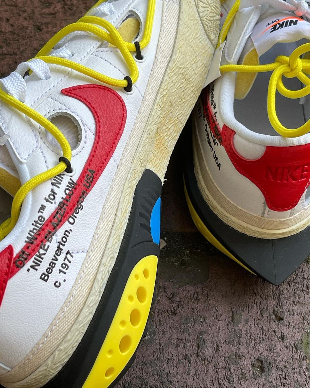 Off-White Deconstructs the Nike Blazer for its Latest Leaked ...