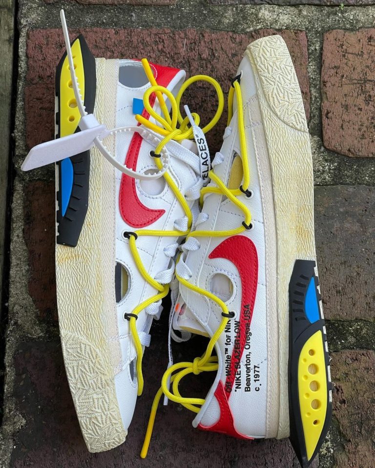 Off-White Deconstructs the Nike Blazer for its Latest Leaked ...