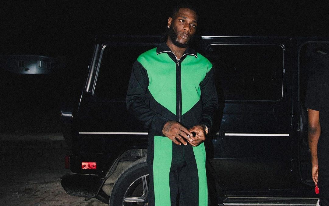 SPOTTED: Burna Boy Flaunts Full Bottega Veneta Outfit