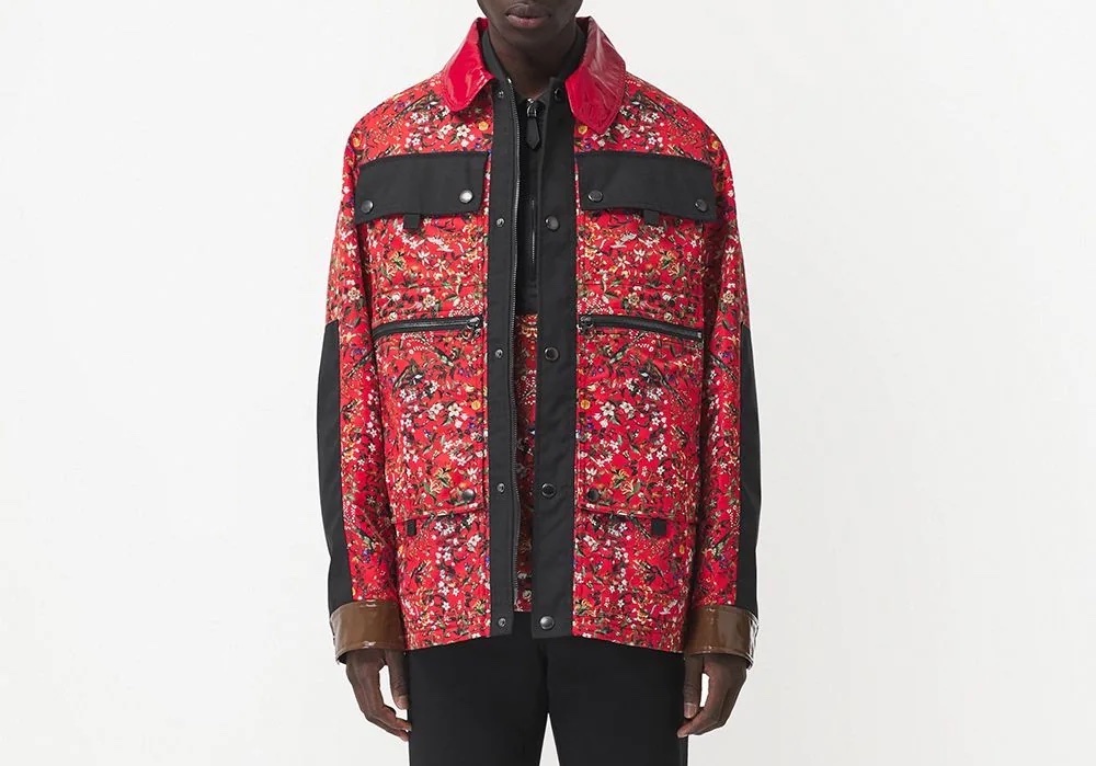 PAUSE or Skip: Burberry Floral Print Panelled Jacket – PAUSE 