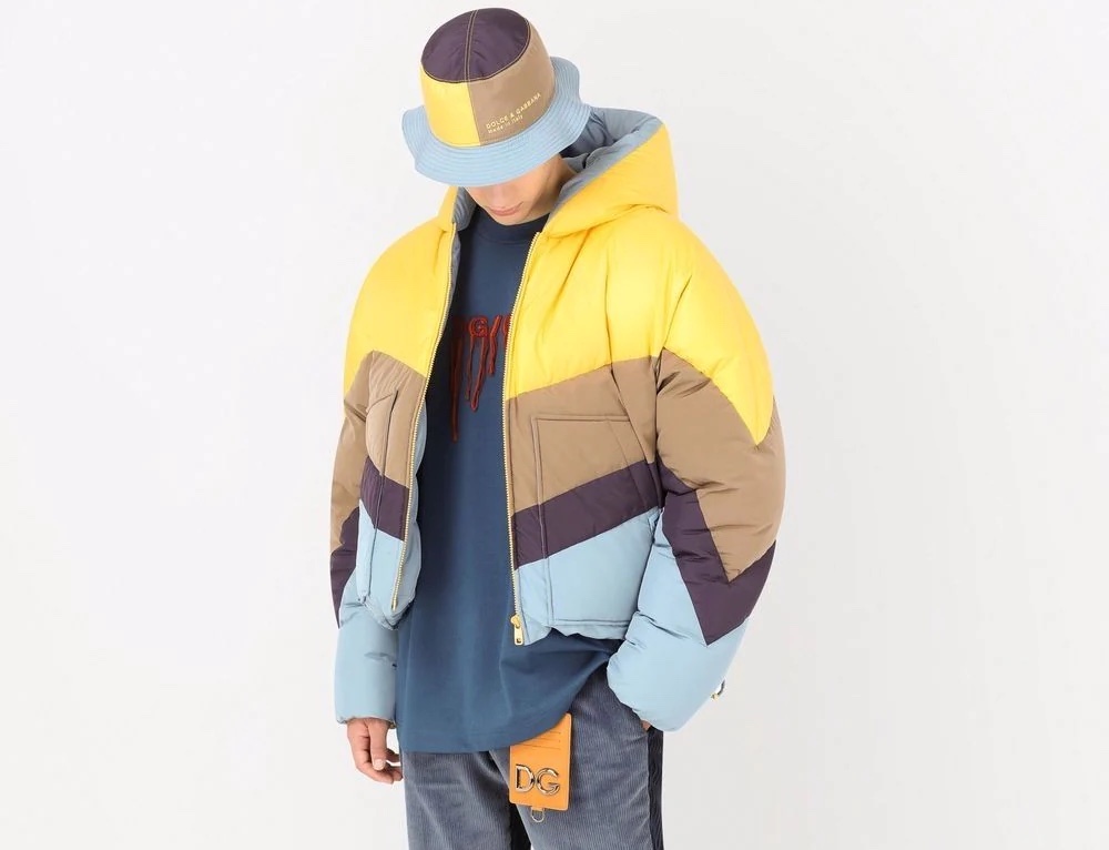 PAUSE or Skip: Dolce & Gabbana Chevron Quilted Coat