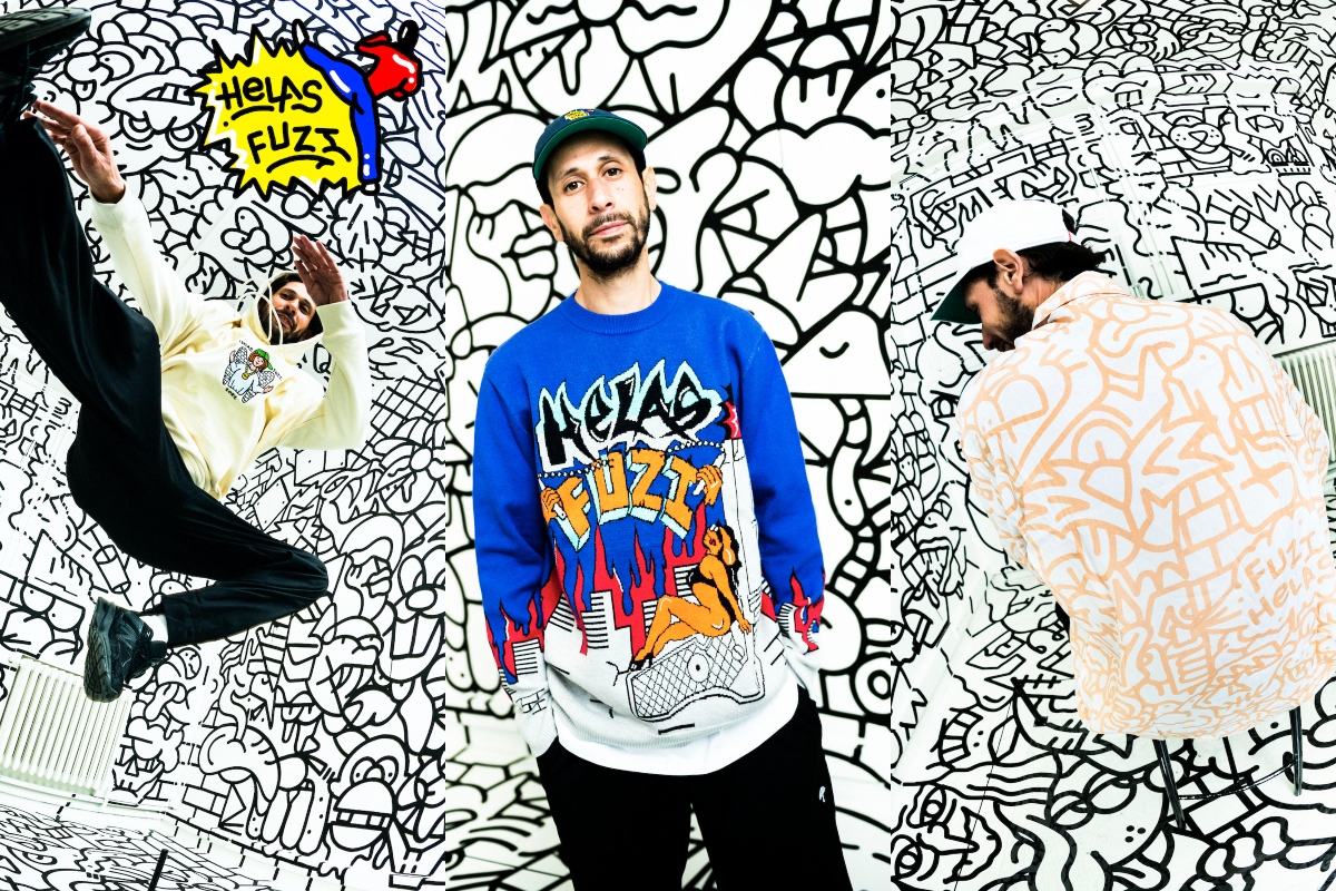 The Hélas x FUZI Collaborative Collection Drops Today