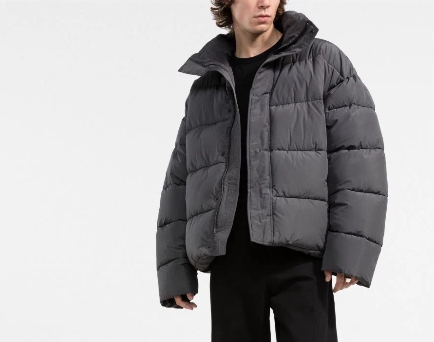 PAUSE or Skip: Balenciaga Embroidered Logo Puffer Jacket