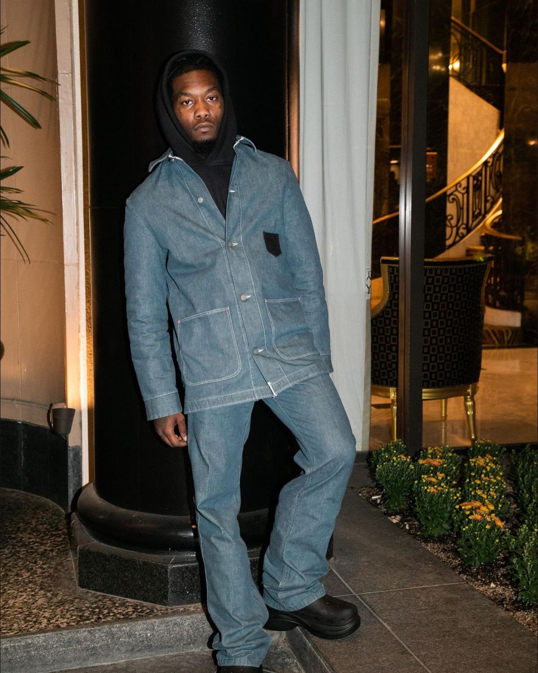 Offset Outfit from December 16, 2020  Mens streetwear, Mens outfits, Jersey  outfit