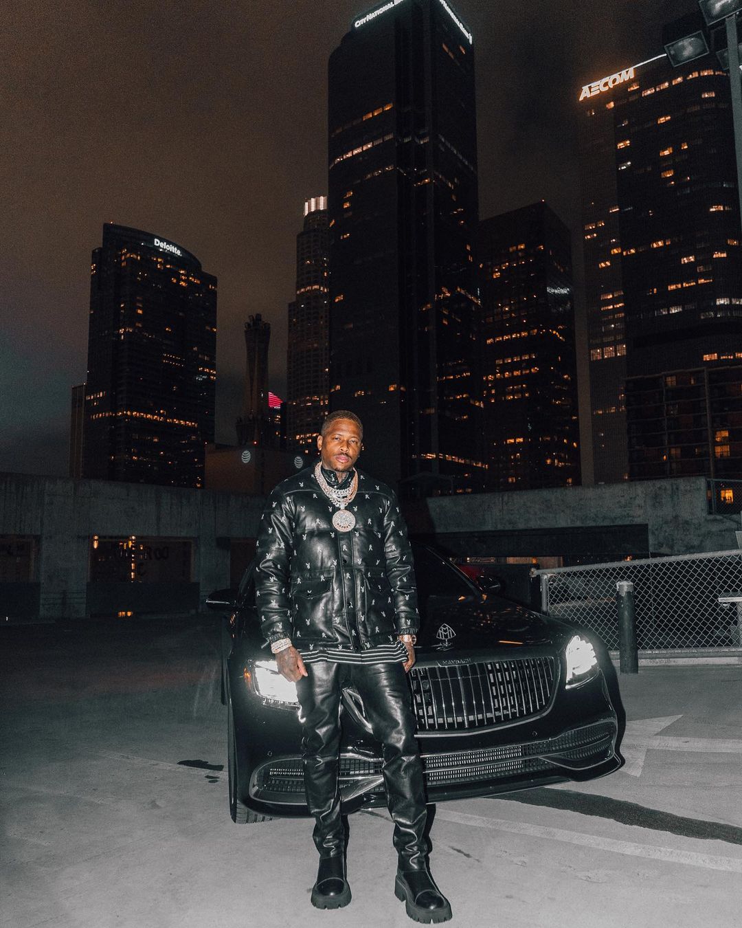 SPOTTED: YG Returns to Instagram with All-Leather Outfit