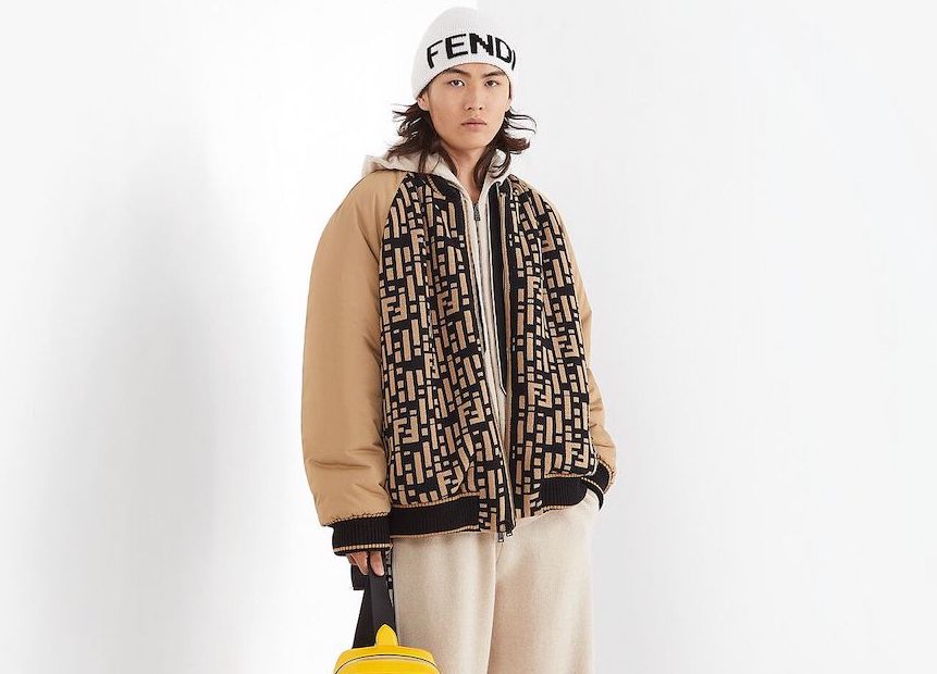 PAUSE or Skip: Fendi Reversible Knitted Bomber