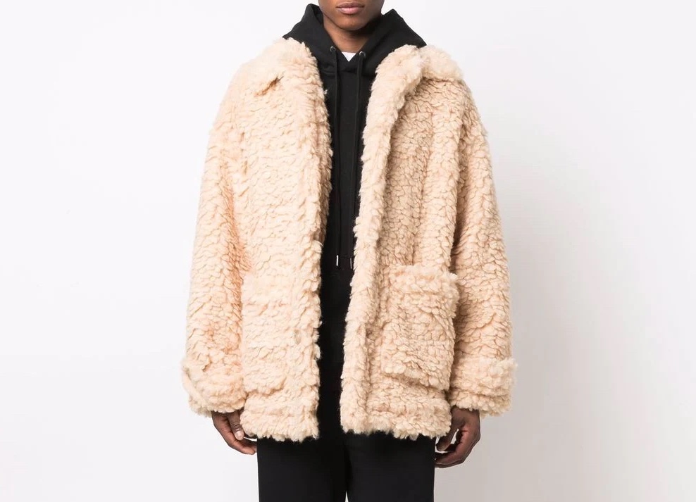 PAUSE or Skip: Palm Angels Faux Shearling Coat