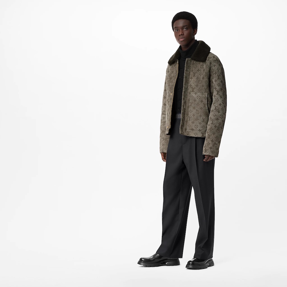 PAUSE or Skip: Louis Vuitton Shearling Monogram Jacket – PAUSE Online
