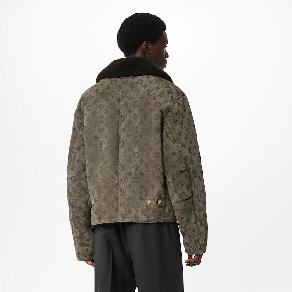 PAUSE or Skip: Louis Vuitton Shearling Monogram Jacket – PAUSE Online